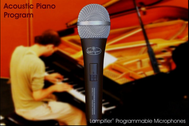 Image of Lampifier Programmable Microphone Acoustic Piano Program