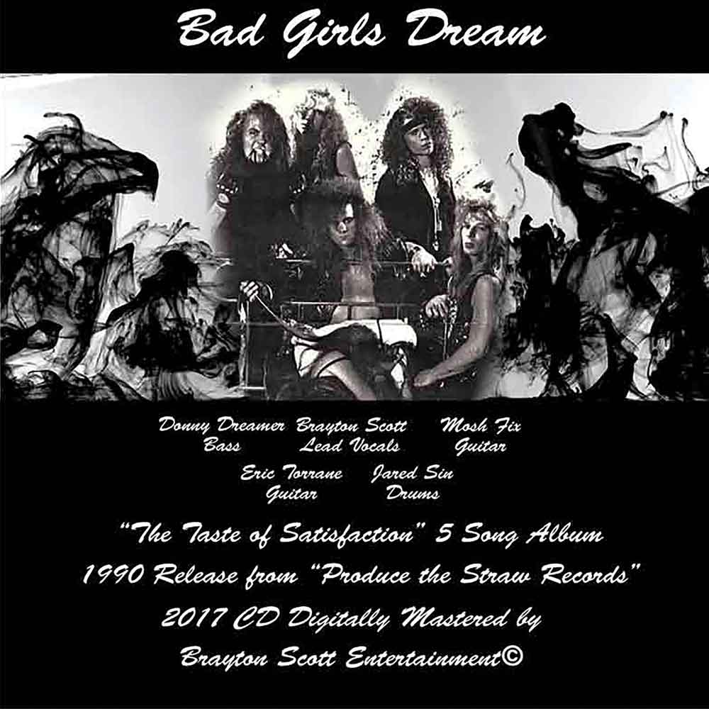 Image of Bad Girls Dream "The Taste of Satisfaction" Album 1990 Dueling Worlds© International