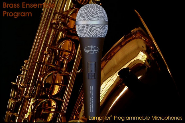Image of Lampifier Programmable Microphone Brass Ensemble Program