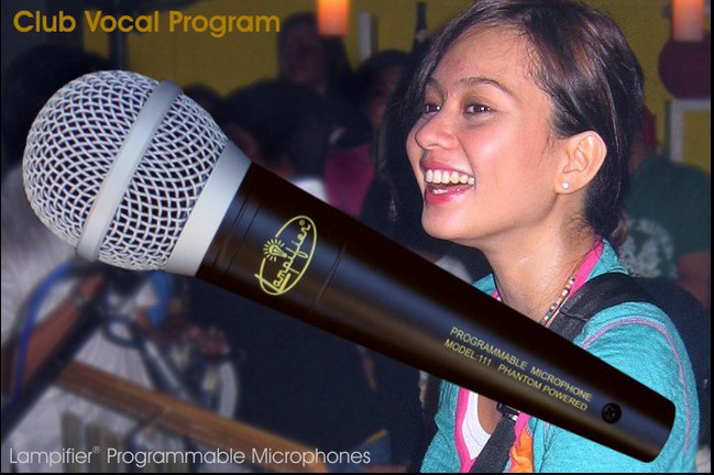 Image of Lampifier Programmable Microphone Club Vocal Program