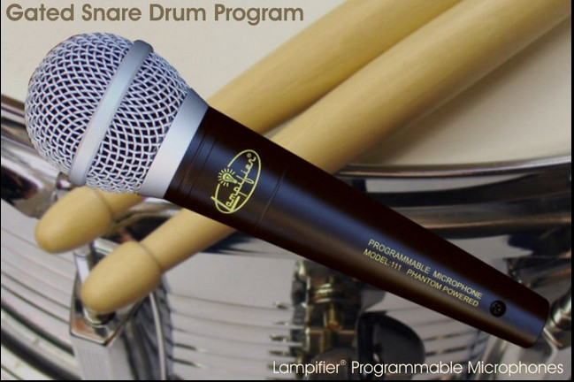 Image of Lampifier Programmable Microphone Gated Snare Drum Program