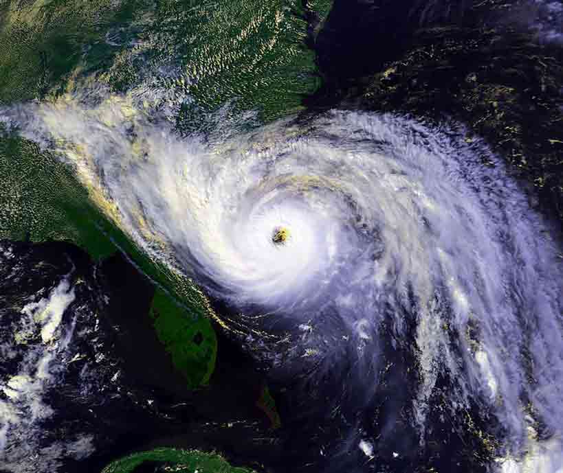Image of Hurricane Hugo 1989 September