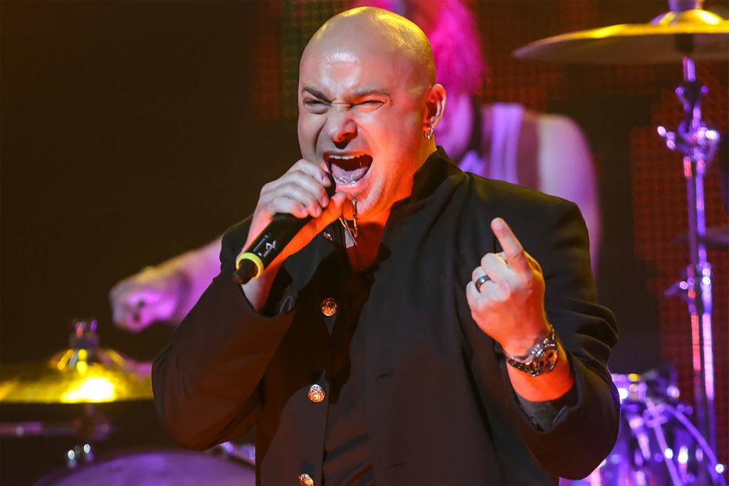 Image of David Draiman Live on Stage