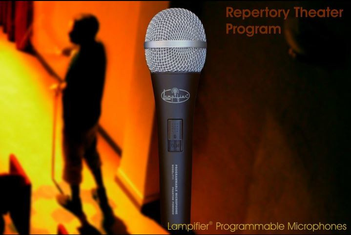 Image of Lampifier Programmable Microphone Repertory Theater Program