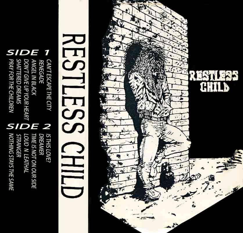 Image of Restless Child CD Cassette Cover---Brayton Scott Music Entertainment