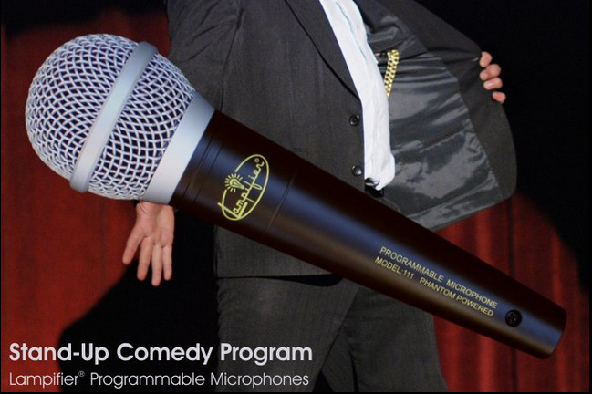 Image of Lampifier Programmable Microphone Stand-Up Comedy Program