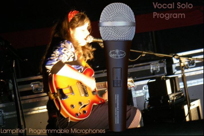 Image of Lampifier Programmable Microphone Vocal Solo Program