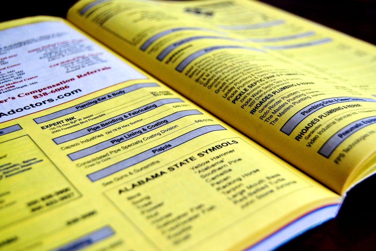 Image of Yellow Pages