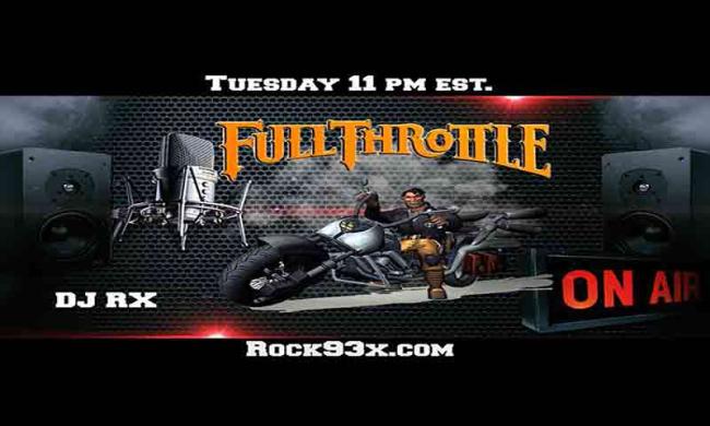 Image of Jeffrey Hoad on Rock93X, Full Throttle Rock Show - Dueling Worlds© International