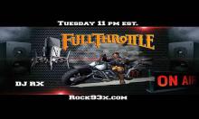 Image of Jeffrey Hoad on Rock93X, Full Throttle Rock Show - Dueling Worlds© International